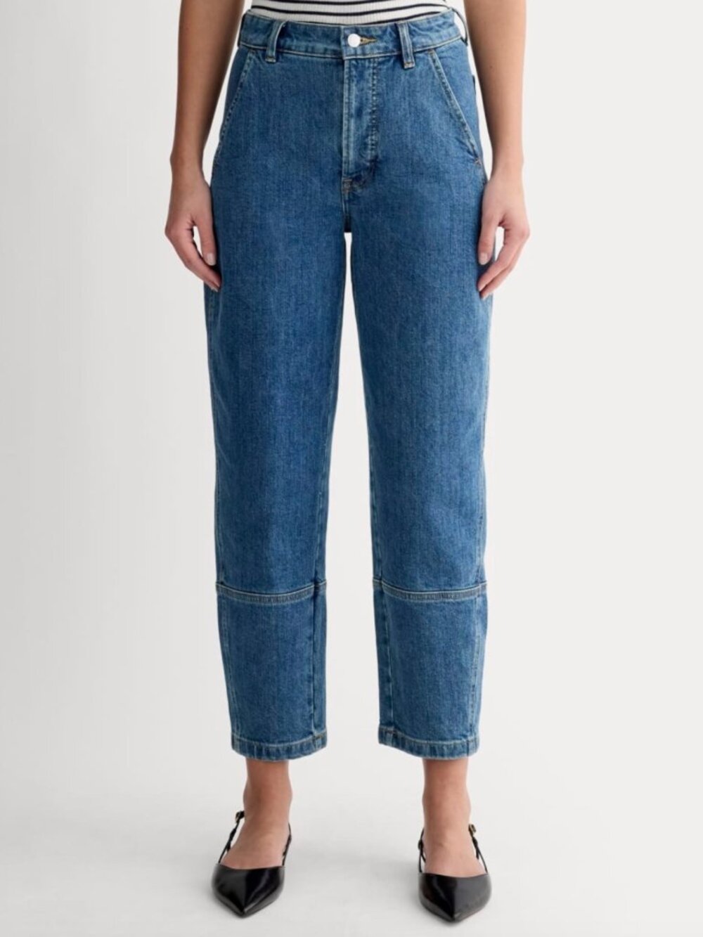 Everlane Utility Barrel Jeans Size 28 R - Picture 9 of 10